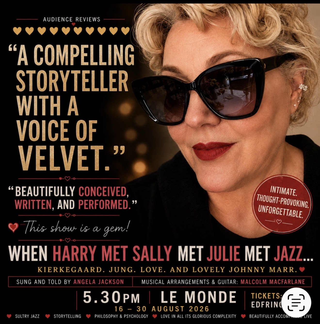 When Harry Met Sally Met Julie Met Jazz — 2026 live show poster