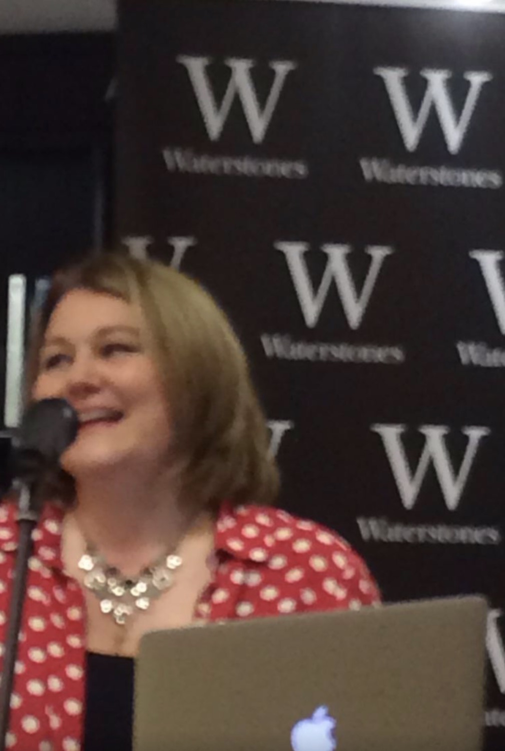 Angela Jackson speaking live at Waterstones